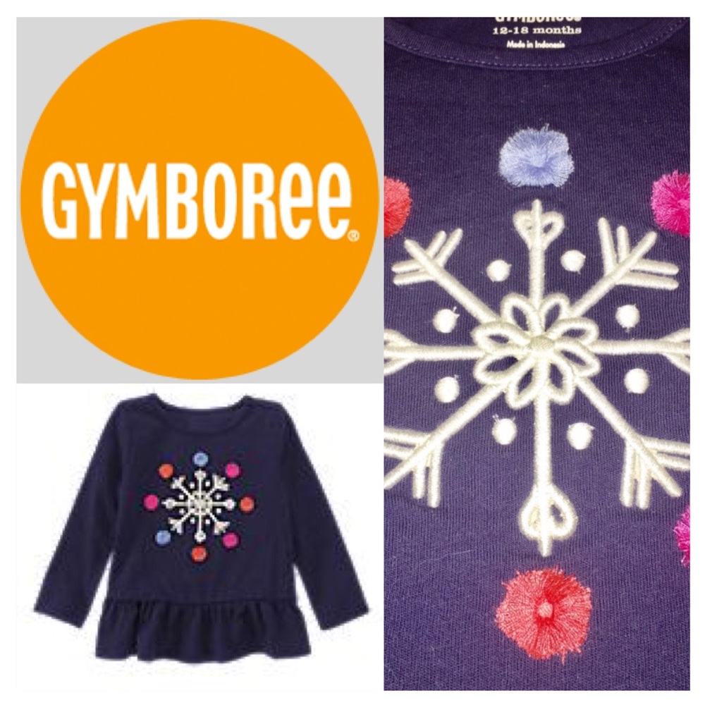 NWT Gymboree ‘Fair Isle Flurries’ Girls Top